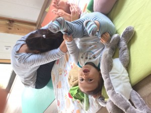 Yoga maman et enfant mimizan